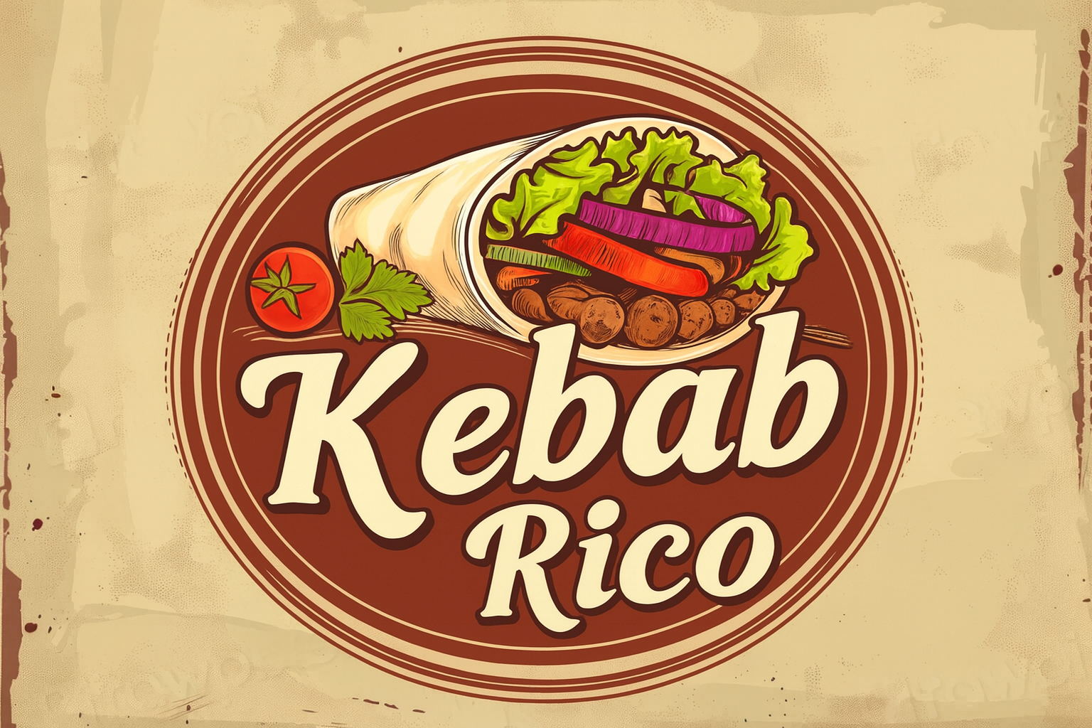 Delicioso döner kebab Rico